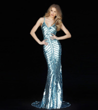 Twinkle bule and black long fancy dresses girls quinceanera ball gown dresses mermaid