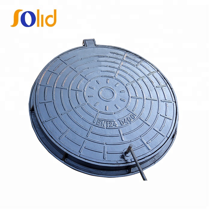 EN124 D400 clear opening 1000mm DI Heavy Duty Ductile Iron Manhole covers