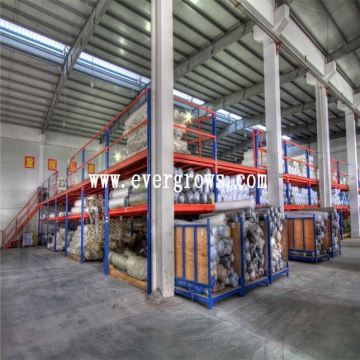 Q235 Steel Second Floor Mezzanine Storage Rack Warehouse Mezzanine Floor