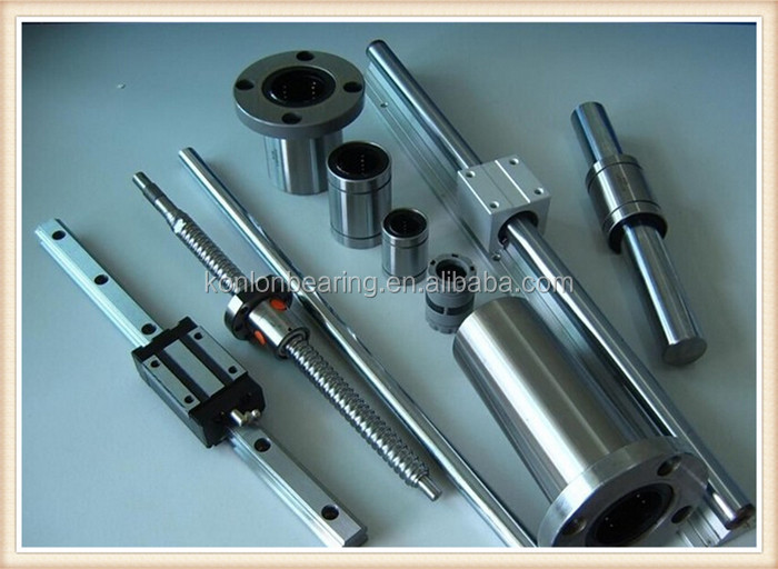 Linear ball bearing Chrome steel ball screw linear guide with high precision