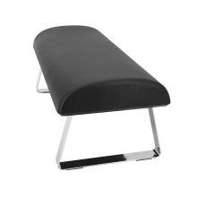 Black PU Leather Portable Nail Arm Rest Stand for Manicure Table Hand Arm Rest Cushion