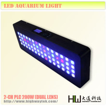 Smart Comtrol 200W LED Aquarium Lighting with Programmable Design
