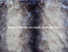 Discharged Printing PV Plush Fabric