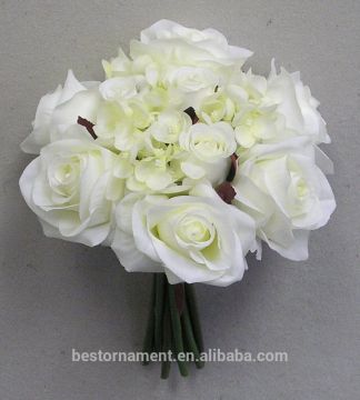 Silk Flower Wedding Bouquet