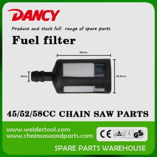 5200 5800 4500 chainsaw parts fuel filter