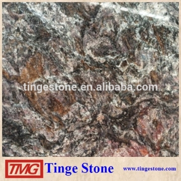 Fantasy Brown Granite Platium Diamond granite Slab For Building