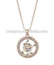 2016 The Zodiac Theme Promotional Mysterious Sweater Necklace For Winter