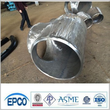 MSS-SP-75 carbon steel welded tee fittings