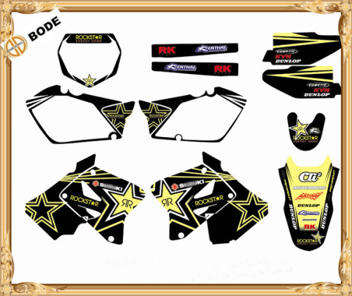 Grafische Kits voor SUZUKI RM125 RM250 2001-2012