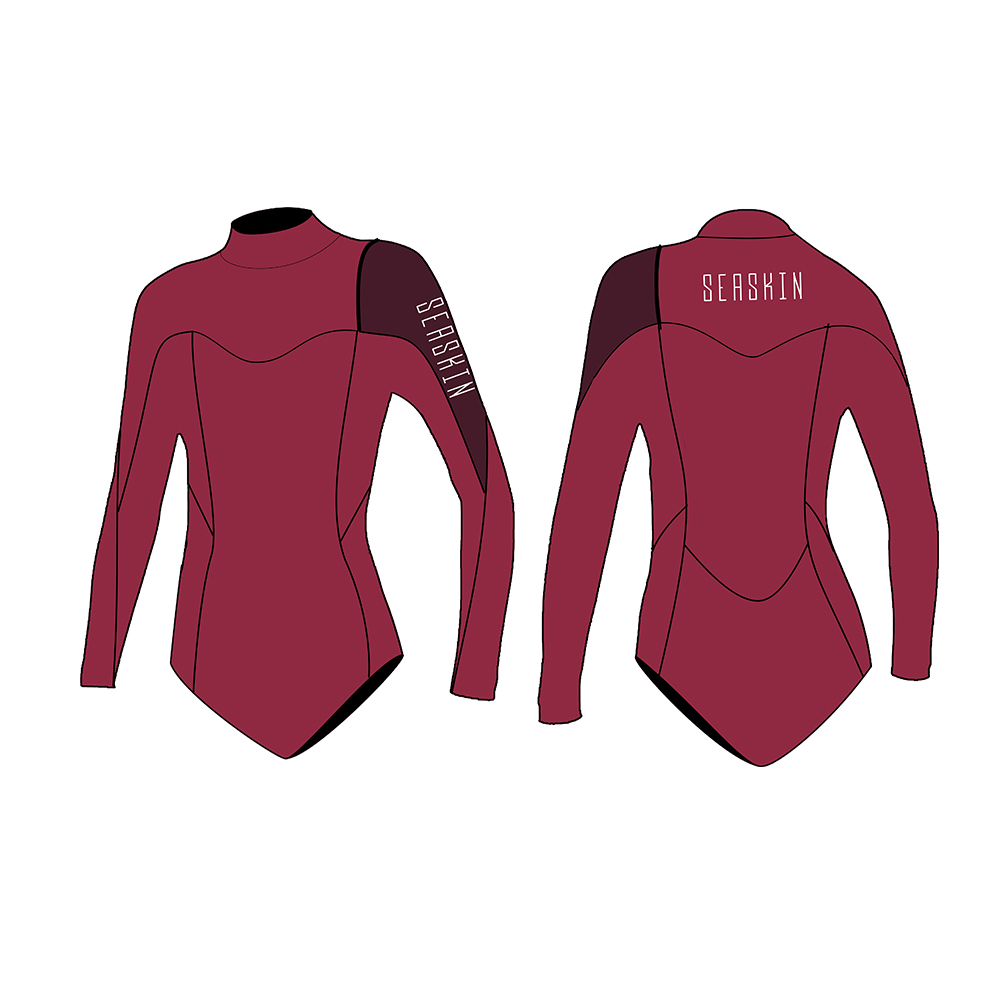 Seaskin Zipperless Bikini Spring Wetsuit Tops For Lady