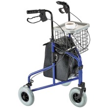Fully height-adjustable 3 wheel Rollator