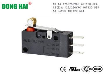 Hinge Roller Lever Dust Proof Micro Switch
