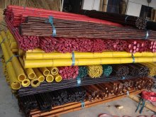 Coloured Bamboo Pole