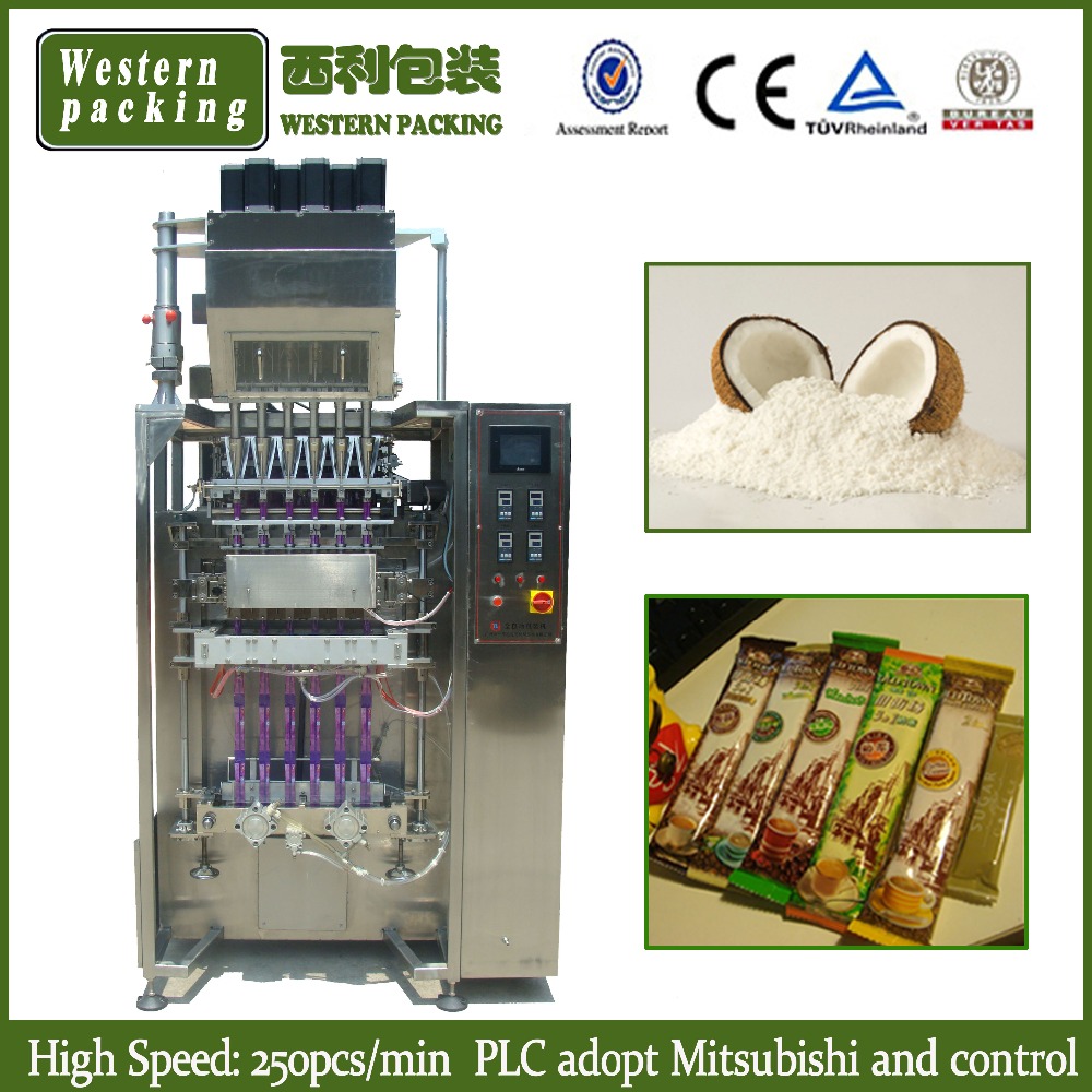 multi lane powder stick filling and packing machine-medical powder