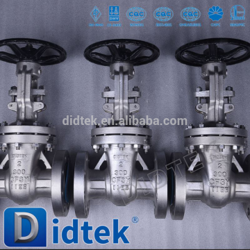 Didtek China industrial Petrochemical oil gate valve