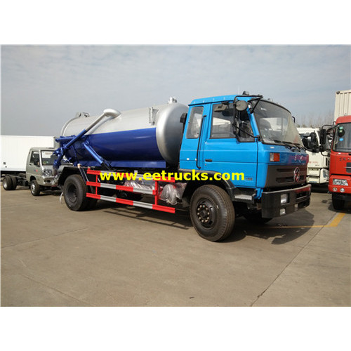 Camiones de succión de estiércol DFAC 8000 litros