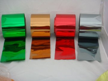 PET and PVC glitter films
