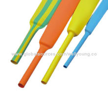 Thin wall heat shrink tube, flame retardant, security, convenient to use, easy identification