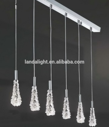 European Style Crystal Glass Pendant Light