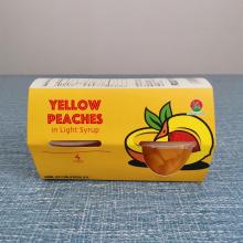 Lunch Buddies 4oz yellow peach dices in Juice