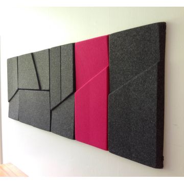 Flame Retardant Clothing Acoustic Panels for Hall