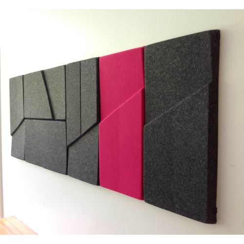 Flame Retardant Clothing Acoustic Panels for Hall