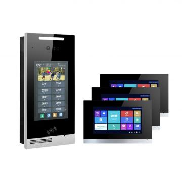 Multi Apartment Video Door Phone Intercom System Camera