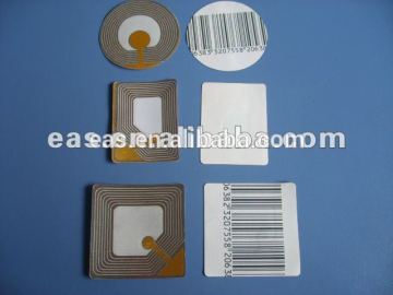 hot sale eas security sticker label 8.2mhz eas rf label