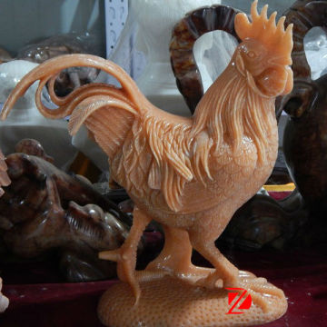 small cock marble statue
