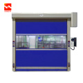 Puerta automática de alta velocidad de PVC para plantas químicas