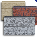 Insulating exterior walls panels from outside