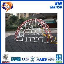 High strength climbing rope net for children