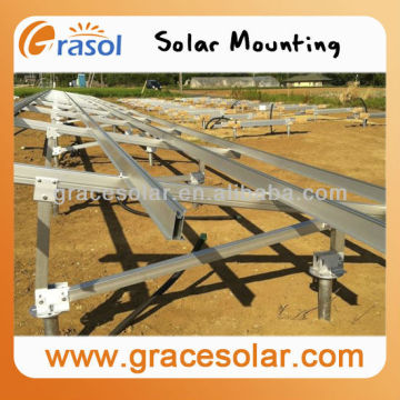Ground Solar Panel Mounted System; Ground Screw Solar Panel Mounted; PV Solar Panel Mounted