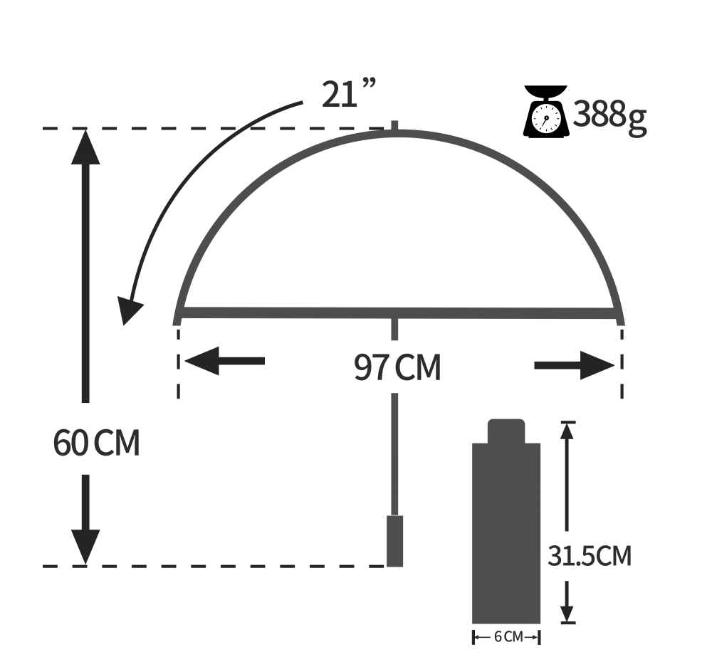 réparation parapluie pliant folding umbrella repairs