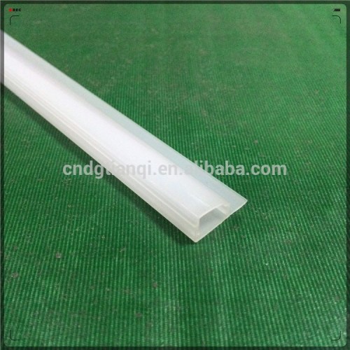 PMMA PC ABS+PC PS AS PVC Plastic trestle extruded Transparent profiled bar