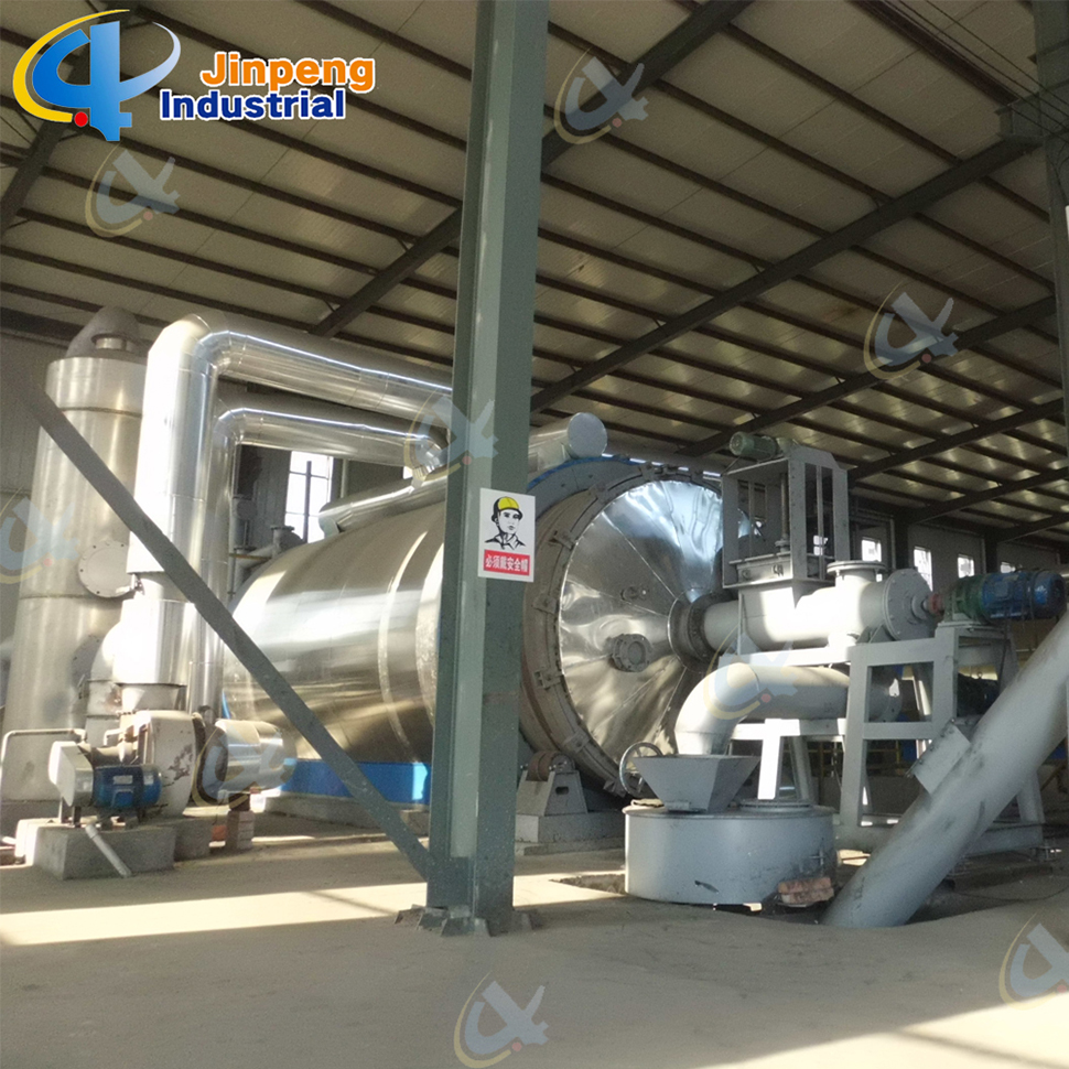 Plastic Recycling System Pyrolysis Fuel