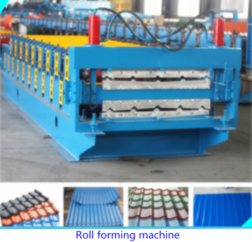 PPGI Glazed Tile Roofing Making Machine