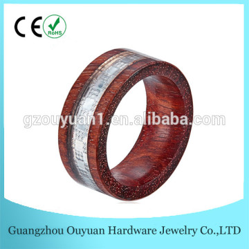Unique Style Wood Ring, 8MM Wooden Ring, Engagement Weeding Ring Jewelry