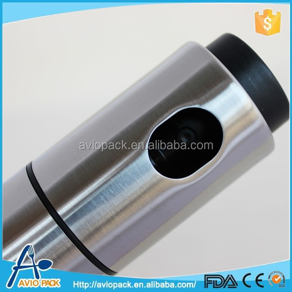 stainless steel olive oil spray bottle for salad or barbecue