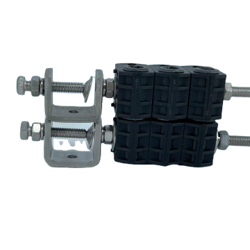 Stainless Steel Cable Clamp Accessories for Cellular Towers