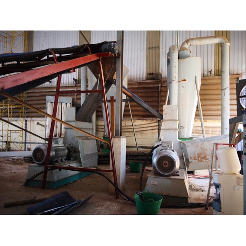 Máquina de pellets de madera para cáscara de arroz de aserrín de paja