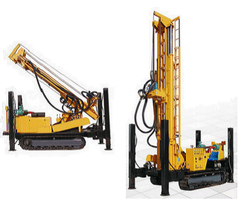 Folded Small Water Well Drilling Rig