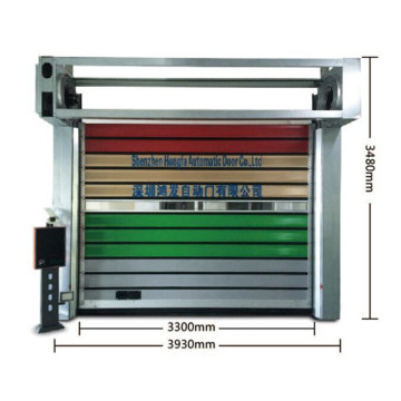 Алюминиевая турбинная высокоскоростная дверь