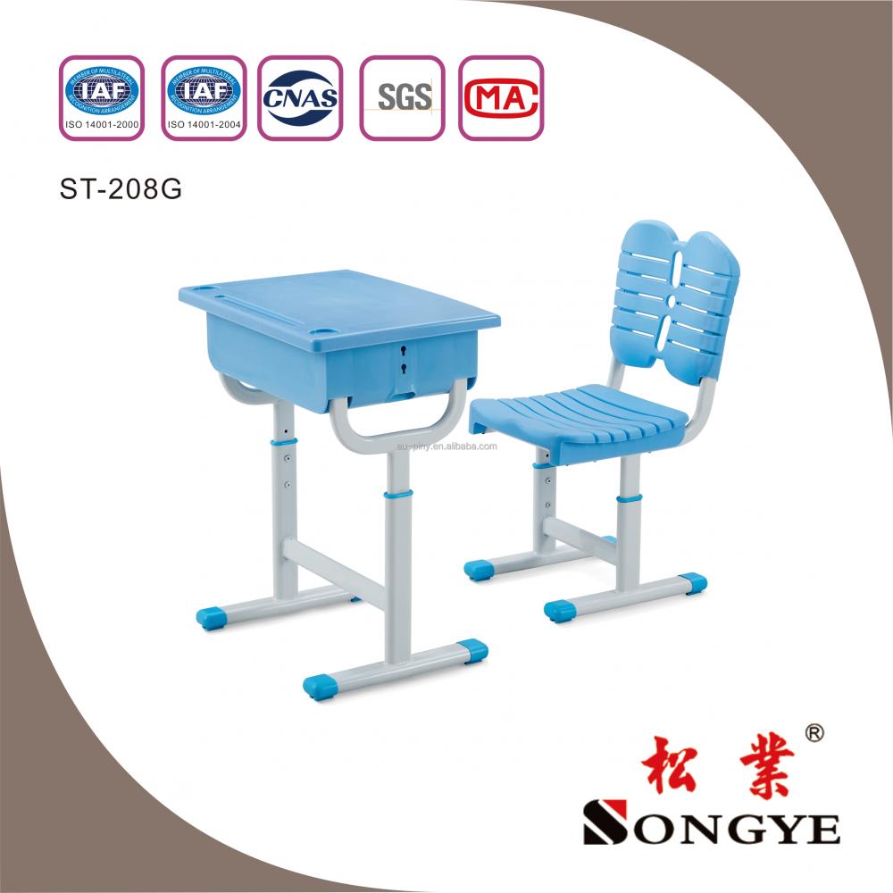 SY Adjustable School Furniture Study desk and Chair