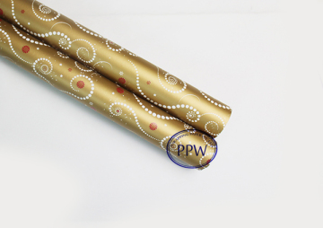 Aluminized gift wrapping paper,metallized wrapping paper