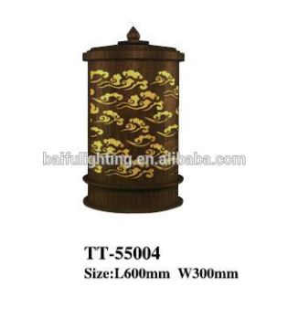 China style aluminum antique pillars light