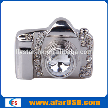 16GB Fashion Crystal Camera USB Flash Drive