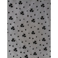 2022 NOUVEAU DOTS DOTS LETTRE DE PAPILLE Tissu de coton Tissu en polyester