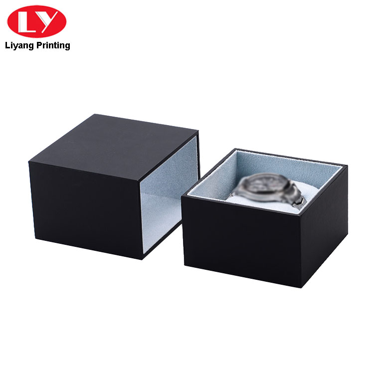 Matte Black Watch Boxes