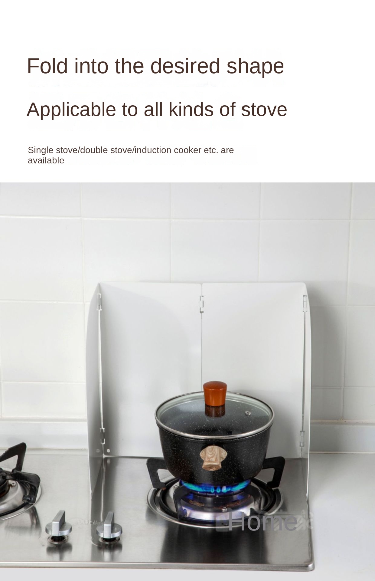 تخته عایق حرارتی تاشو برای اجاق گاز Foldable Heat Insulation Board for Gas Stove